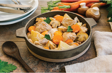 Lot de 2 blanquettes de veau aux petits légumes