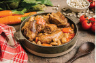 Lot de 2 Cassoulets aux haricots tarbais et au confit de canard