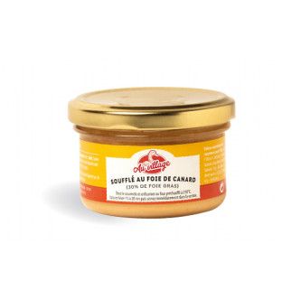 Lot de 2 soufflés au foie de canard (30% de foie gras)