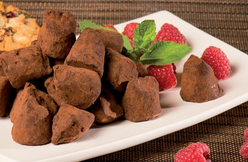 Truffes fantaisie au chocolat