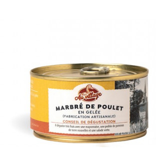 Marbré de poulet en gelée