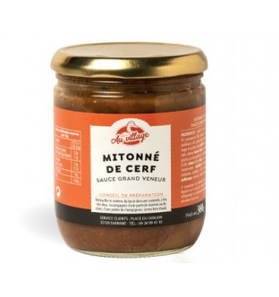 Mitonné de cerf sauce grand veneur