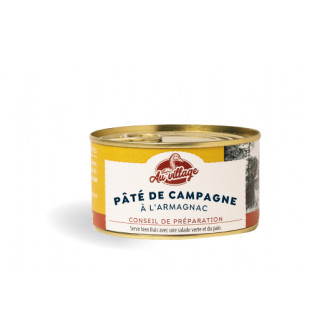 Lot de 3 pâtés de campagne à l'Armagnac